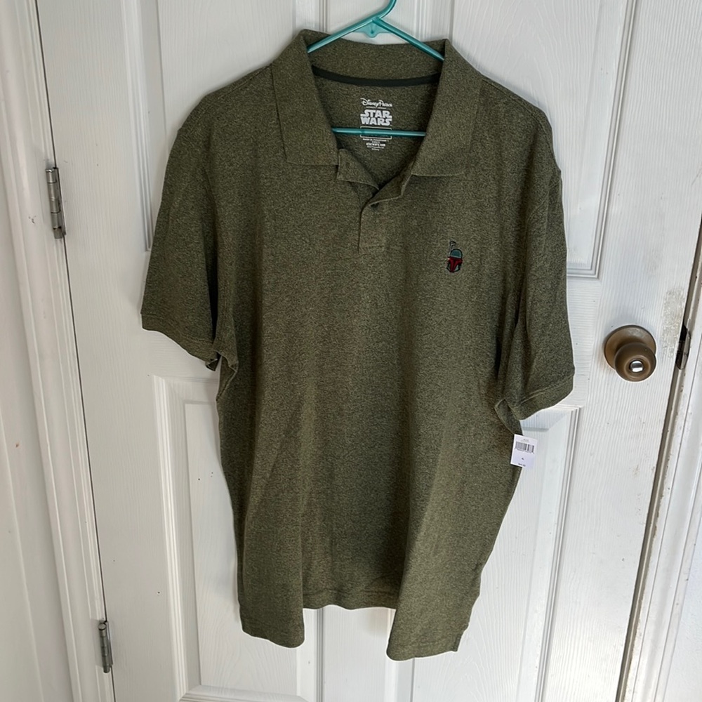 disney star wars boba fett polo